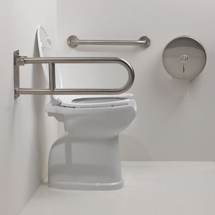 Μπάρα τοίχου ανακλινόμενη Inox 