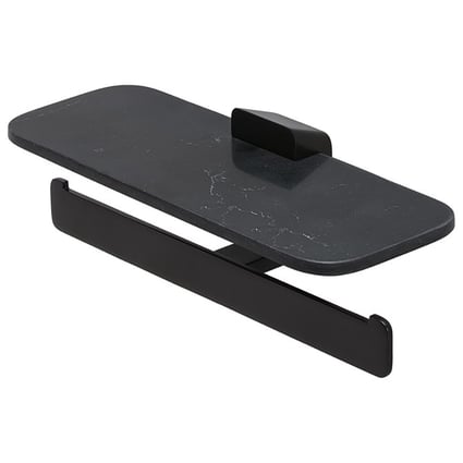 Χαρτοθήκη Διπλή με κάλυμμα Shift Geesa Black Matt