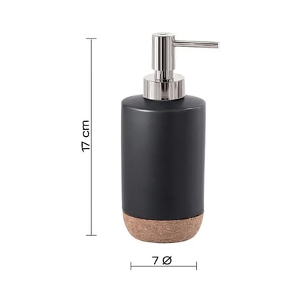 Ντισπένσερ Ilary matt black Gedy