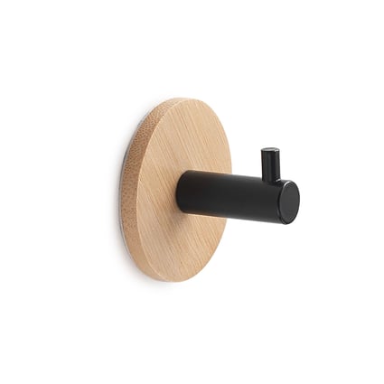 Άγκιστρο Juncos bamboo matt black Gedy