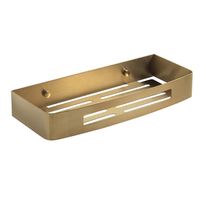 Ραφιέρα μπάνιου Nerva Brushed Gold Gedy 241788