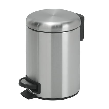 Χαρτοδοχείο Potty Brushed 3L Gedy