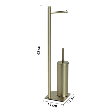 Χαρτοθήκη και Πιγκάλ Trilly Brushed Gold