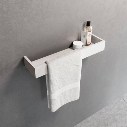 Πετσετοθήκη με ράφι Frame white matt R90AKFMPS45-U