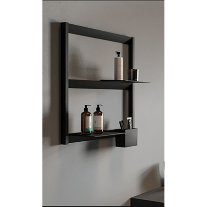 Ραφιέρα Joy Uno Black Mat 60x60cm Rak Ceramics