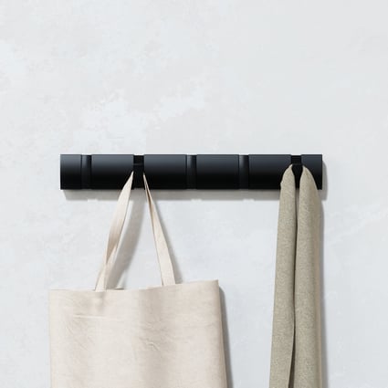 Κρεμάστρα με 5 άγκιστρα Flip Black 318850-040