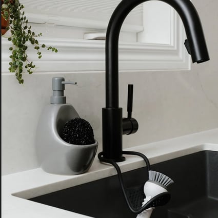 Ντισπένσερ για υγρό σαπούνι Umbra Joey soap Pump charcoal