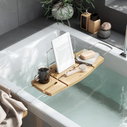 Δίσκος μπανιέρας Aquala Bathtub Caddy and Tray Natural Umbra