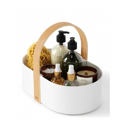 Κουτί αποθήκευσης Bellwood Caddy White-Natural Umbra