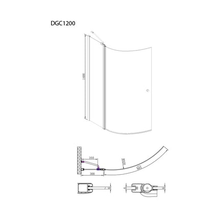 Πάνελ μπανιέρας Devon DGC 1200