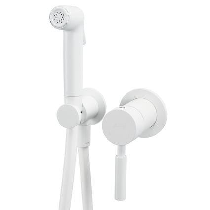 Ντουζάκι μπιντέ Flush Mix white matt