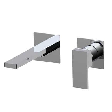 Μπαταρία Νιπτήρος Εντοιχισμού Bold Two Chrome