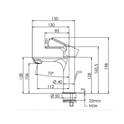 Μπαταρία Νιπτήρος Energy chrome Remer