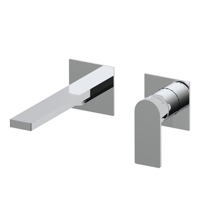 Μπαταρία Νιπτήρος Εντοιχισμού Alpha Two Chrome AQG