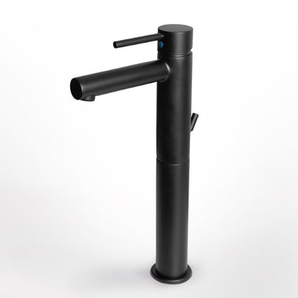 Μπαταρία νιπτήρος ψηλή Tonda black matt 145310P