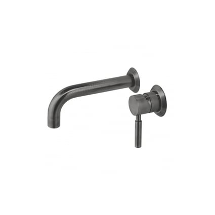 Μπαταρία Νιπτήρος Εντοιχισμού Origins 2 οπών Black