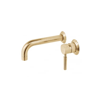 Μπαταρία Νιπτήρος Εντοιχισμού Origins 2 οπών Brushed Gold