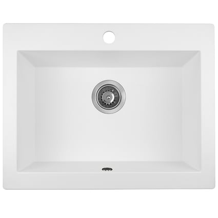 Νεροχύτης Komodo White 49x58 cm