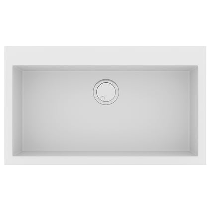 Νεροχύτης Ultra Granite 808 White Sanitec