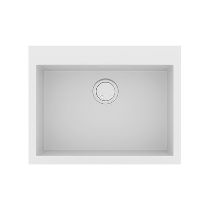 Νεροχύτης Ultra Granite 809 White Sanitec