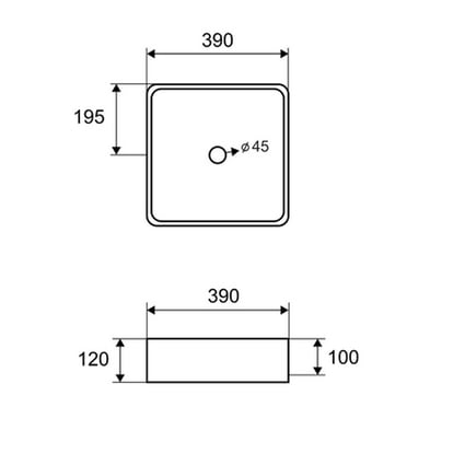 Νιπτήρας Ira Volcano