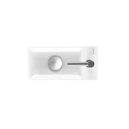 Νιπτήρας Note left 36x18 10810004E Sanindusa