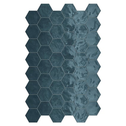 Πλακάκι Hexa ocean wave 17.5x15 cm