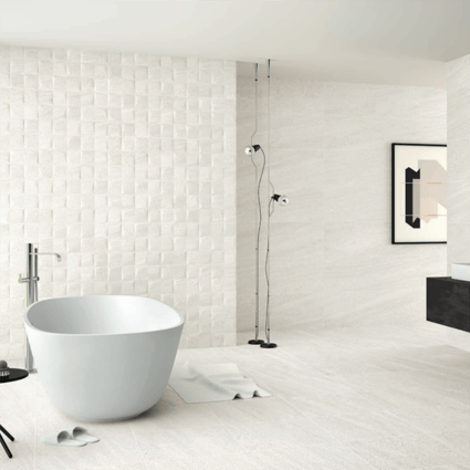 Πλακάκι Sandstone White 33.3x100 cm Keratile