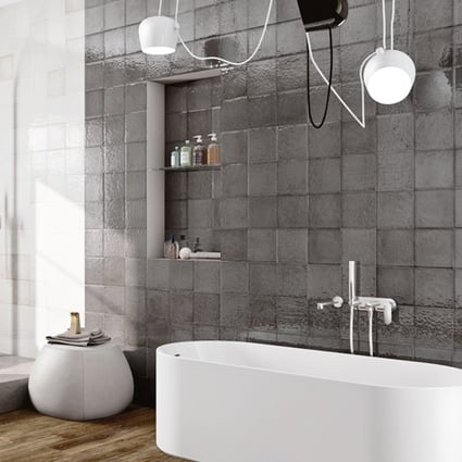 Πλακάκι Maiolica Grigio 20x20 cm