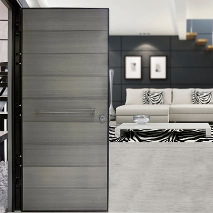 Πόρτα Golden Door με φάσες αλουμινίου