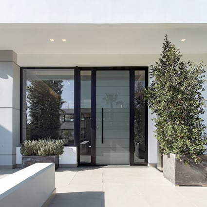 Πόρτα Golden Door με πλαϊνά σταθερά