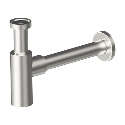 Σιφόνι νιπτήρος διακοσμητικό Minimalista Nickel Brass