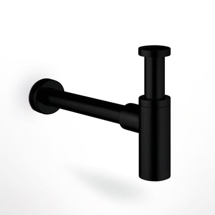 Σιφόνι νιπτήρος διακοσμητικό μαύρο ματ sphera