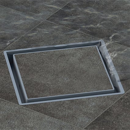 Σιφόνι δαπέδου Elit 10x10 cm