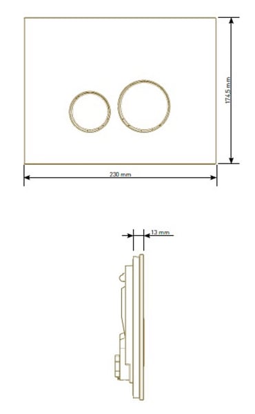 Πλακέτα Reflet 360 Black Siamp 111998