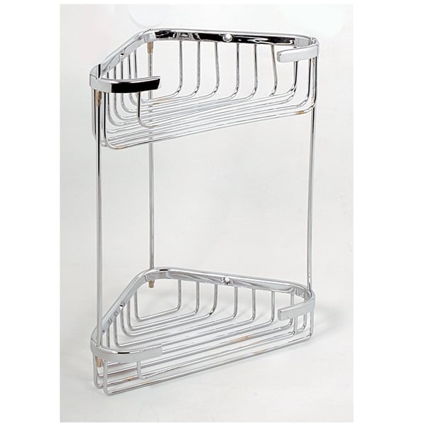 Ραφιέρα μπάνιου διπλή 74022 15x15 cm