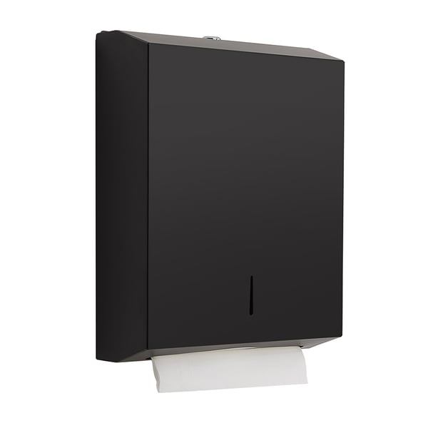 Επιτοίχια θήκη για χειροπετσέτες Black Matt Gedy 2460