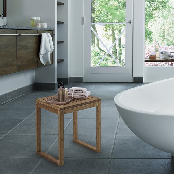 Σκαμπό Ashi Natural 39.5x9,5x44 cm