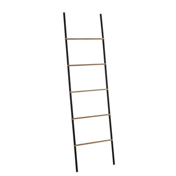 Σκάλα Kenta Black/ Bamboo 303141 Gedy