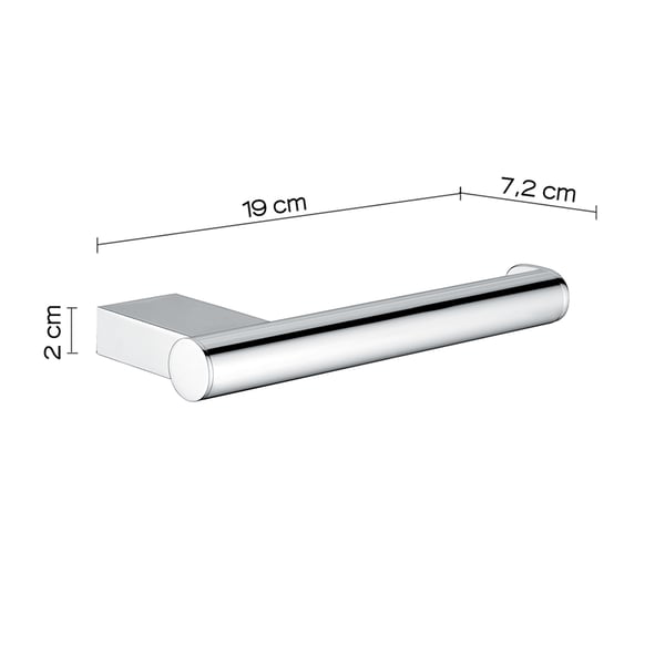 Χαρτοθήκη Canarie Chromed A22413 Gedy  