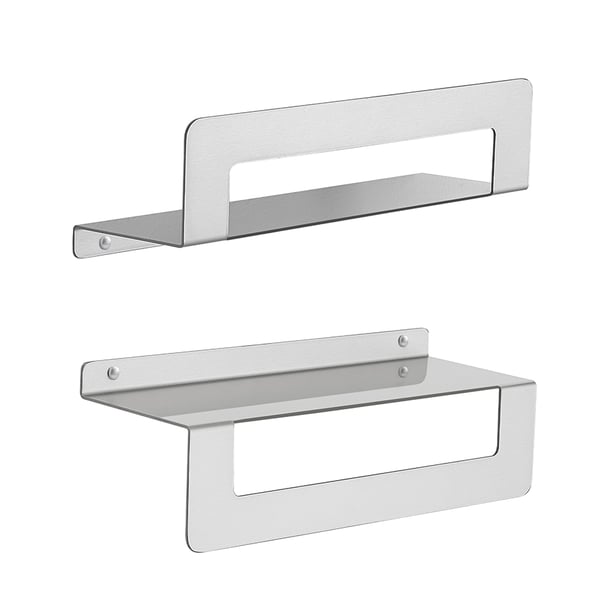 Πετσετοθήκη-Ραφιέρα Cielo 30cm Brushed Gedy