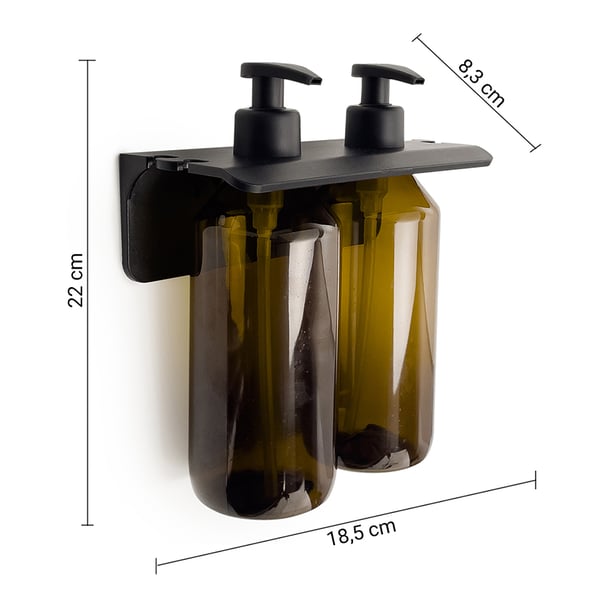 Κρεμαστή θήκη με μπουκάλια για Αφρόλουτρο  Gedy 215914