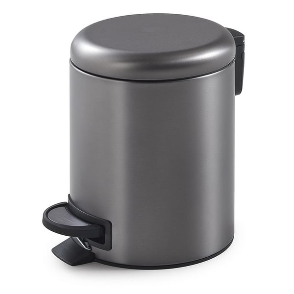 Χαρτοδοχείο Potty Gun Metal 3L Gedy