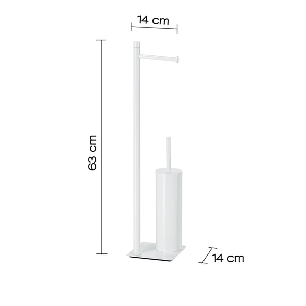 Χαρτοθήκη και Πιγκάλ Trilly White Matt TR3222