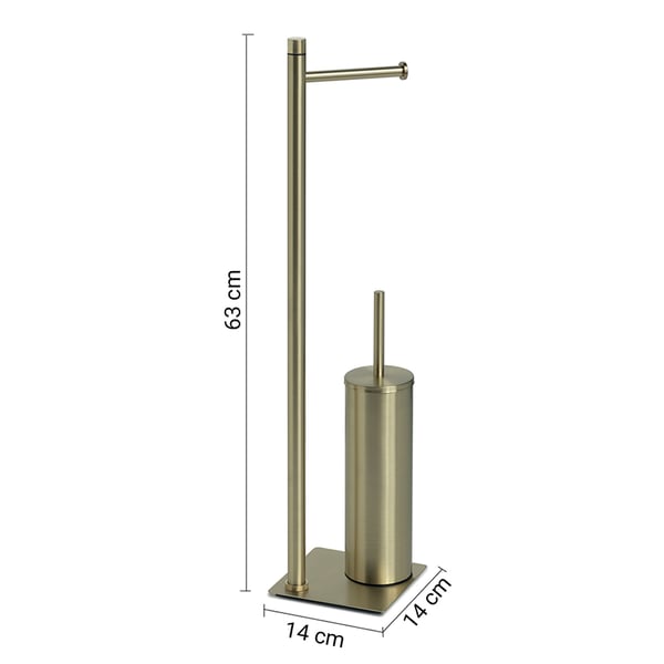 Χαρτοθήκη και Πιγκάλ Trilly Brushed Gold