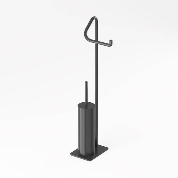 Χαρτοθήκη και Πιγκάλ Black Matt P056