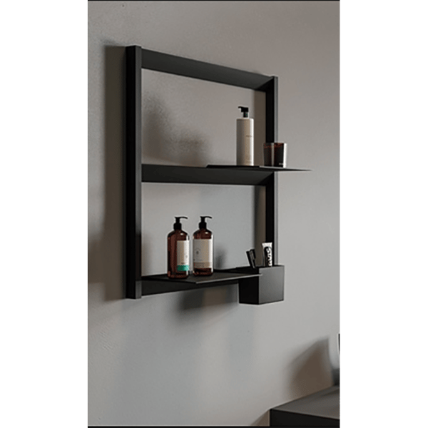 Ραφιέρα Joy Uno Black Mat 60x60cm Rak Ceramics