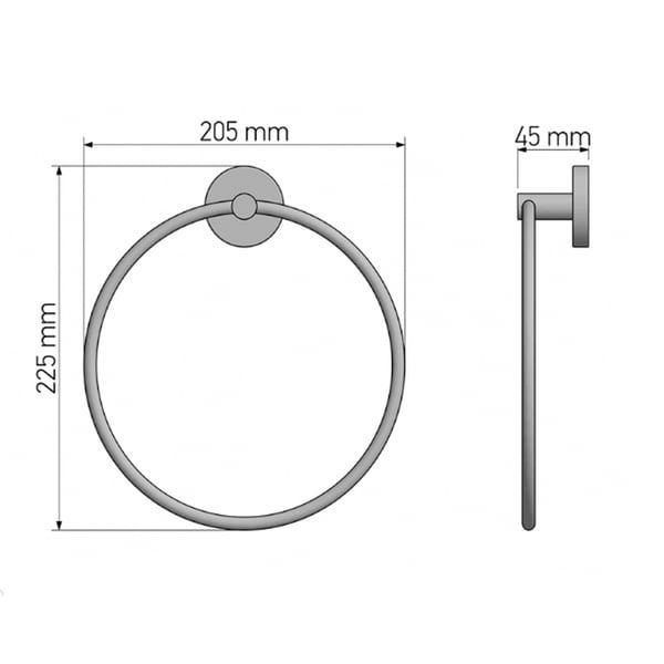 Κρίκος Twist Chrome