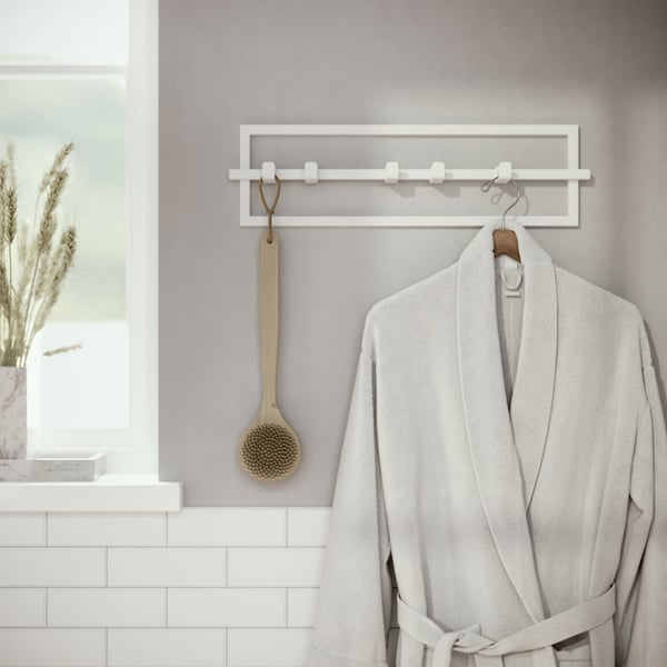 Κρεμάστρα με 5 άγκιστρα Cubiko White 1016881-660