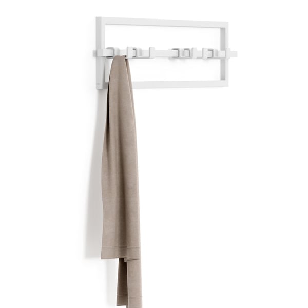 Κρεμάστρα με 5 άγκιστρα Cubiko White 1016881-660